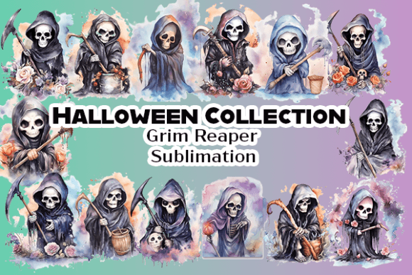 Download Little Grim Reapers Sublimations - Premium Resources