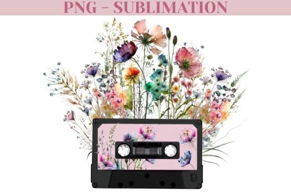 Download Retro Music Tape PNG Digital Download - Retro music Collection