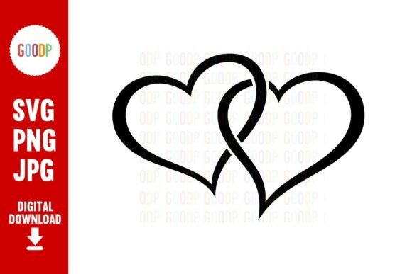 Download Intertwined Hearts SVG - Hearts Collection